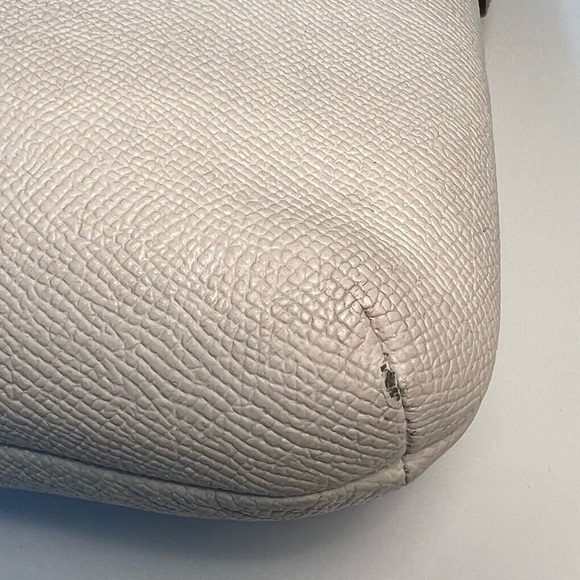 Coach | White Crossbody Bag With Green Strap - Picture 5 of 15